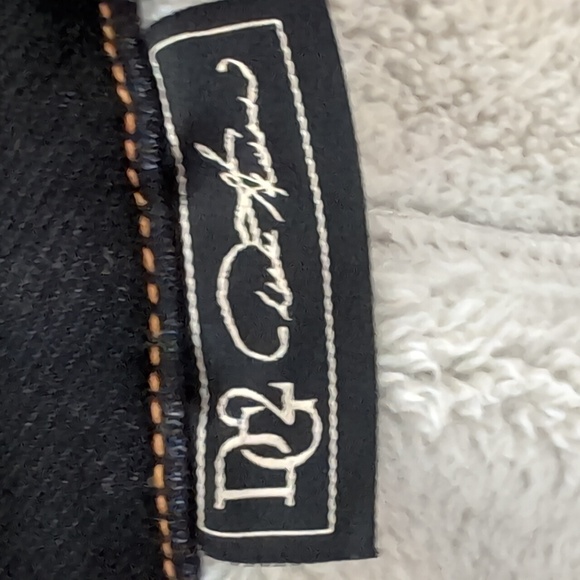 DG2 Black/ Cream Women's Sherpa Coat,Black Wash Size L. - Picture 8 of 11